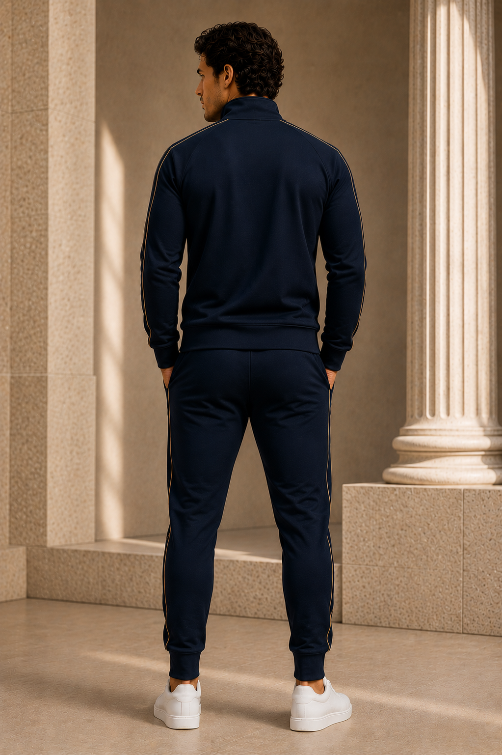 Heritage Tracksuit Navy / Gold